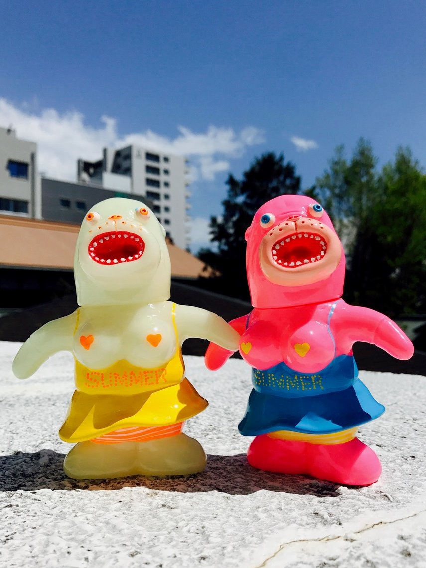 おとどフィギュア（ソフビ） 1体6000円（税込み）