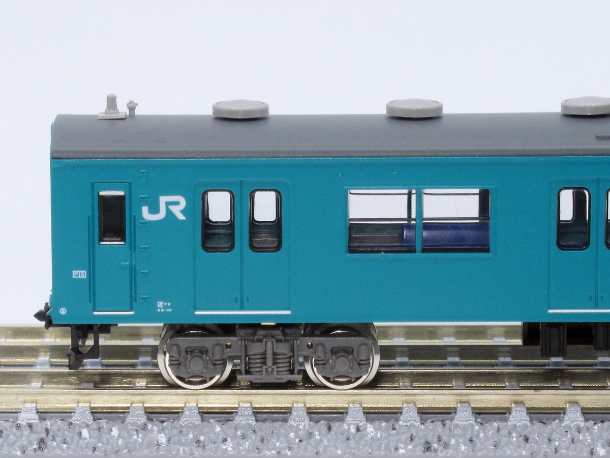 こちらも本日入荷。 JR103系関西形 和田岬線台車グレー 山陽本線の支線