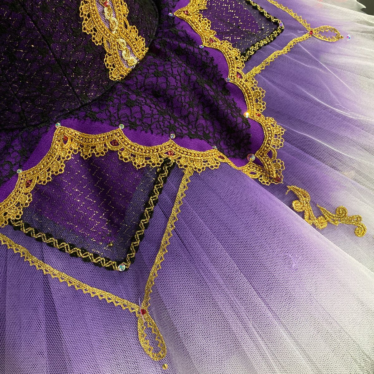 バレエ衣装】アレルキナーダ #バレエ #クラシックチュチュ