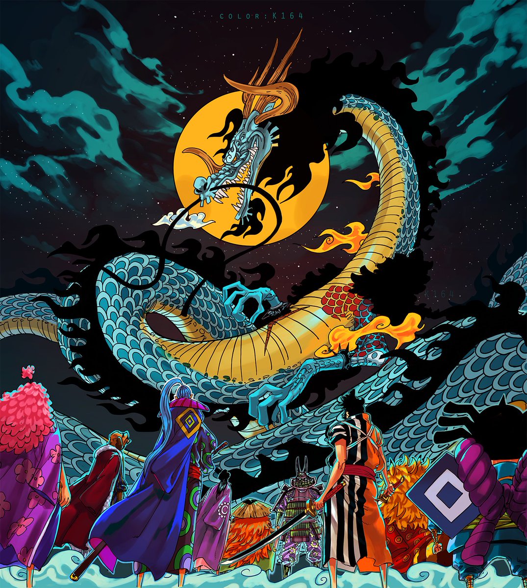 The Full Moon, 20 Years of Waiting. #カイドウ Kaido #赤鞘九人男