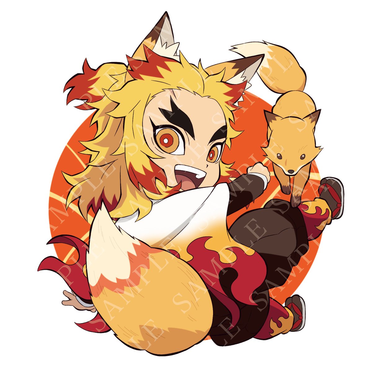 鬼滅の刃 絵 煉獄杏寿郎