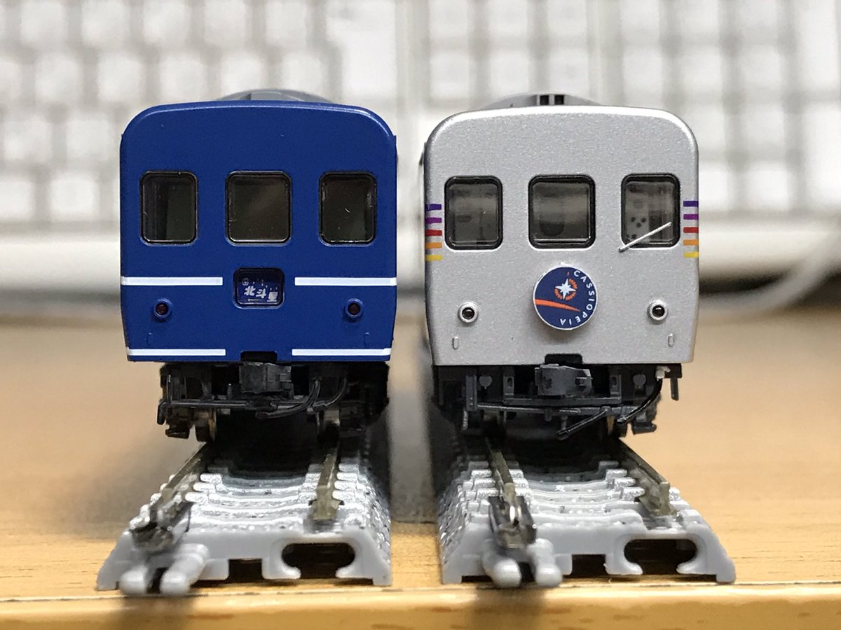 トミックスの98704:24系25型「北斗星」東日本仕様 基本セットB、電源車