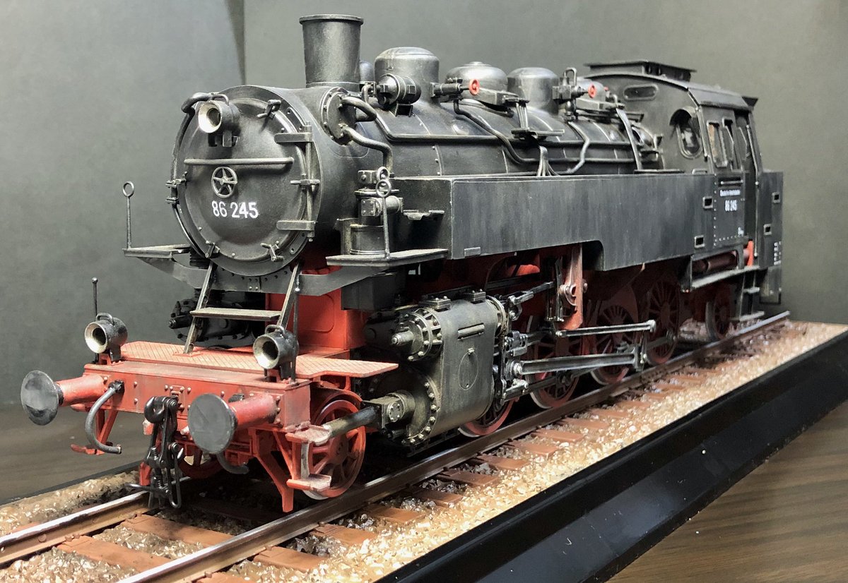 ドイツ国営鉄道 BR86型蒸気機関車 （1/35スケール トランペッター社製