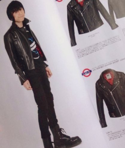 666カタログモデルの #甲本ヒロト】 ご存知、パンクファッションの666