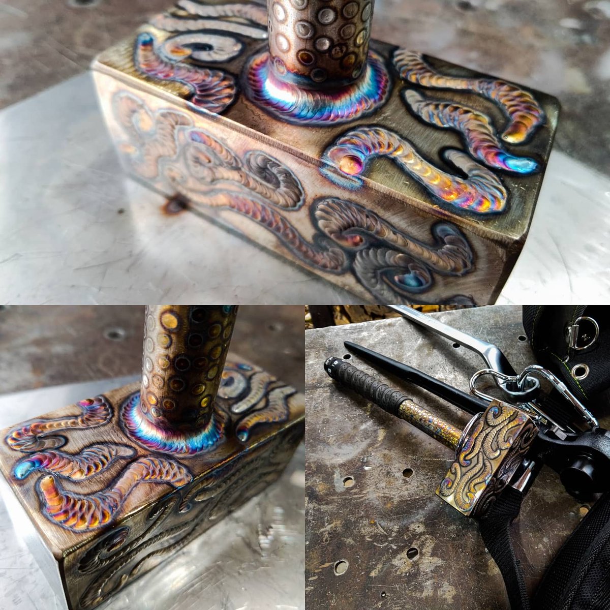 今回は溶接アートでオールステンレスハンマーを本気で自作してみた。