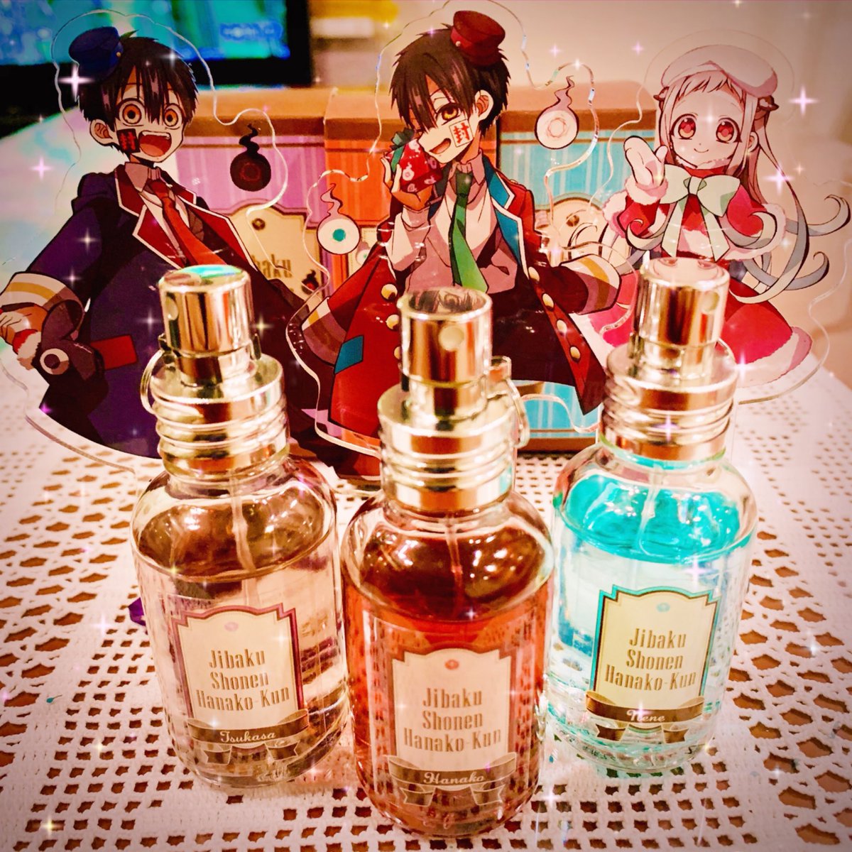 かも学購買部で花子くん香水買ってきた❗️ 香りの明記がないのでよく