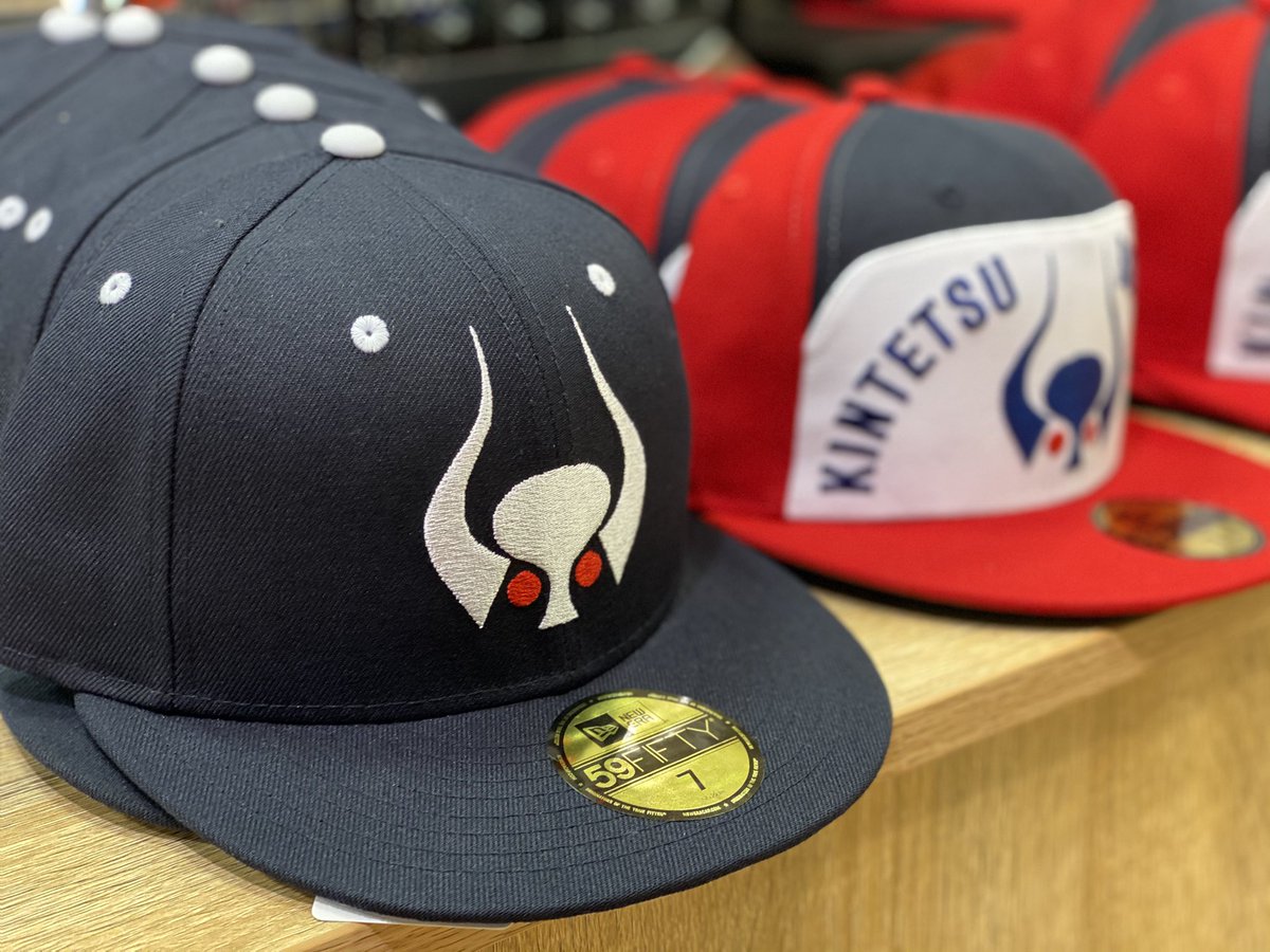 近鉄バファローズキャップ 特設コーナーが完成しました✨ 本日から