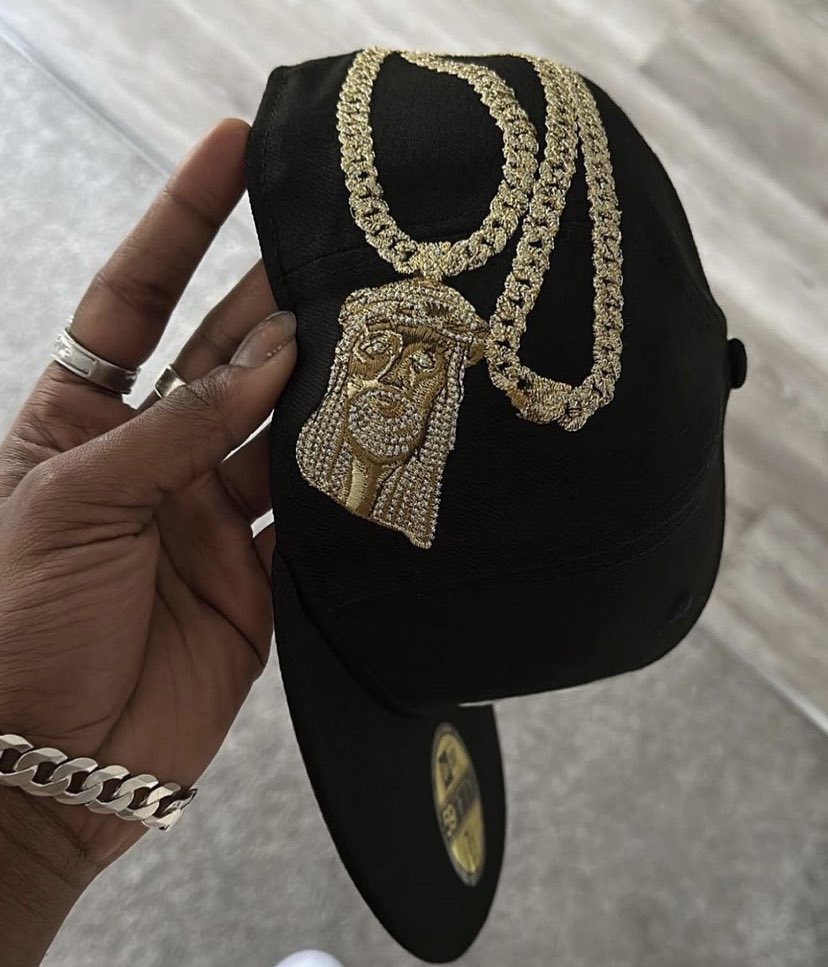 Supreme x New Era S Logo Jesus Piece fitted hat first look 👀