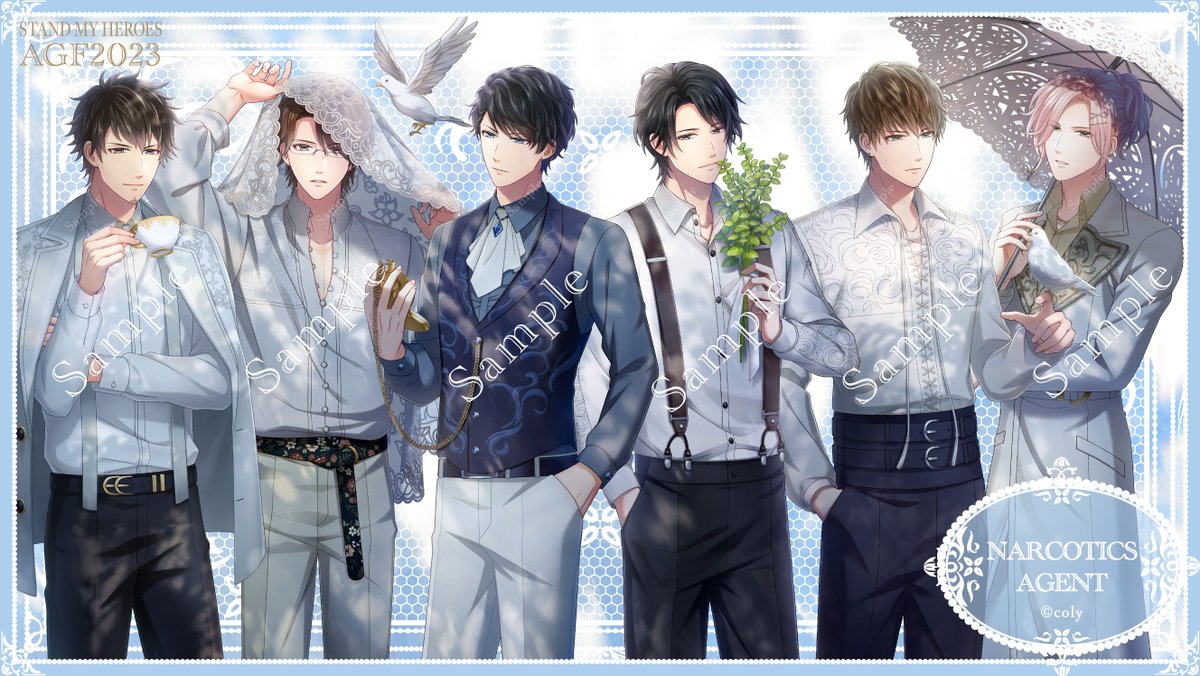 🌿AGF2023イラスト紹介🌿 「Tasteful Ivory」をテーマに描いた 新規