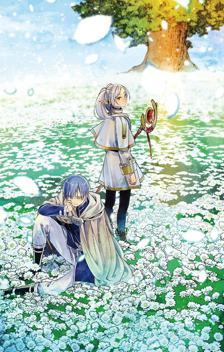 『花畑』 『勇者一行』A3サイズ大 葬送のフリーレン 2枚セット売り 複製原画