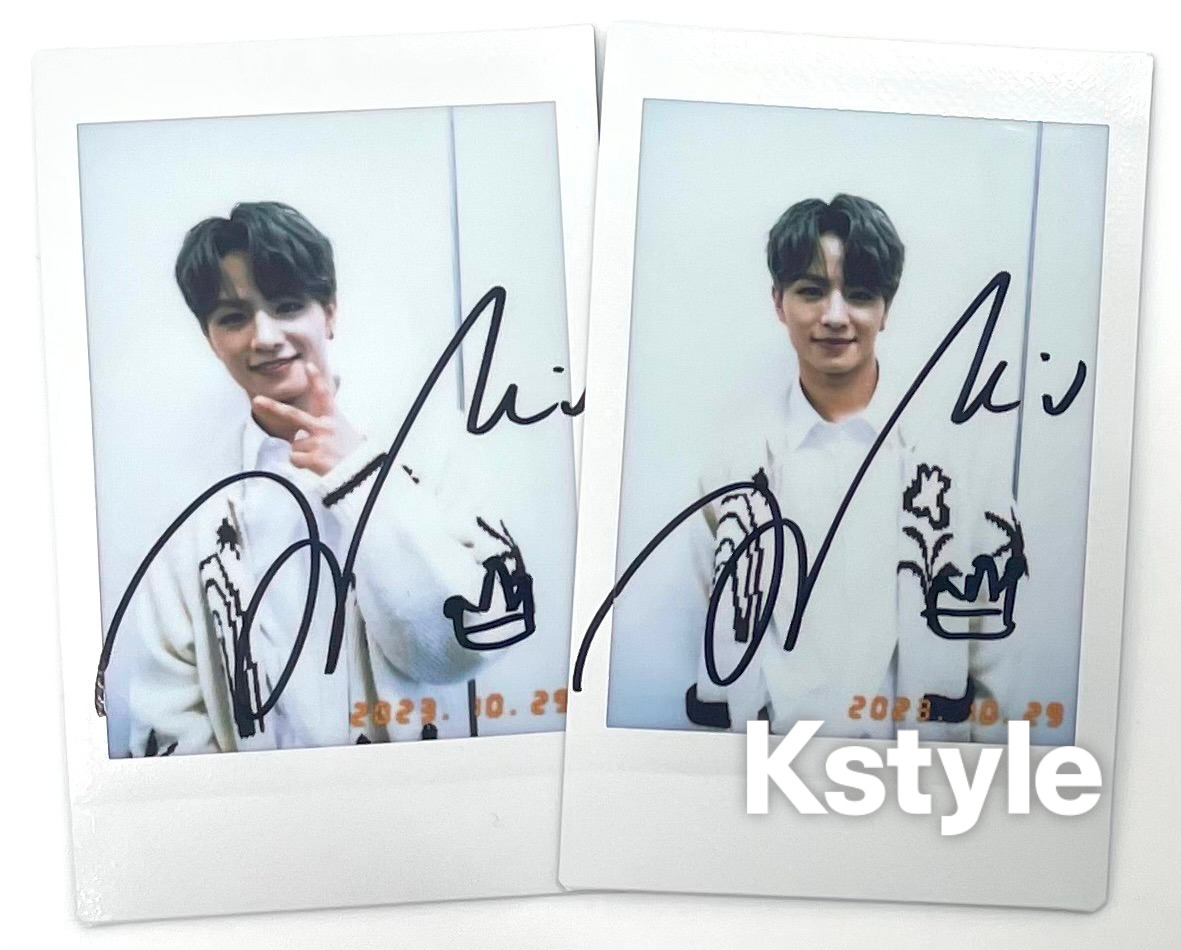 プレゼント】 ボイプラ出演LE'V（ワン・ツーハオ） 直筆サイン入り