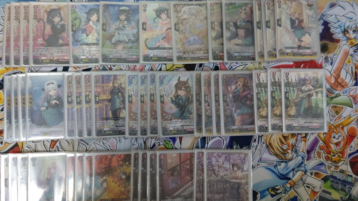 RT @aznyan1479: ヴァンガードのロロネロルデッキ完成 参考デッキ