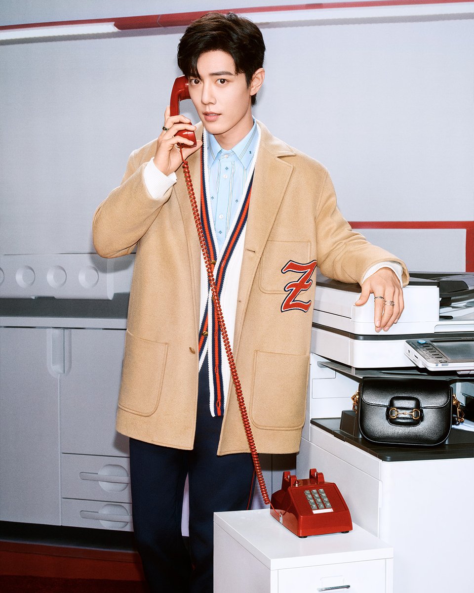 グッチの新しいブランドアンバサダー、シャオ・ジャン #XiaoZhan は