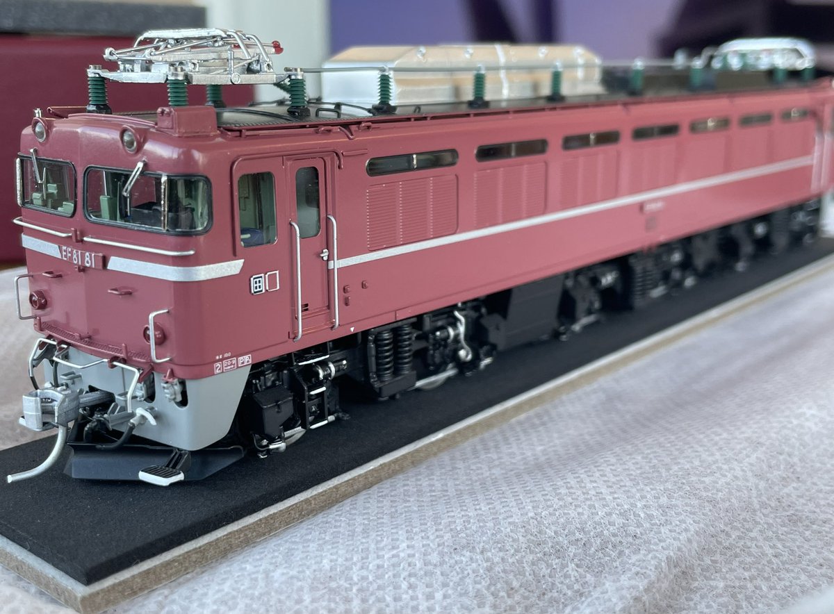 ムサシノモデル EF81 81号機 お召現行復活仕様 #EF81 #ムサシノモデル