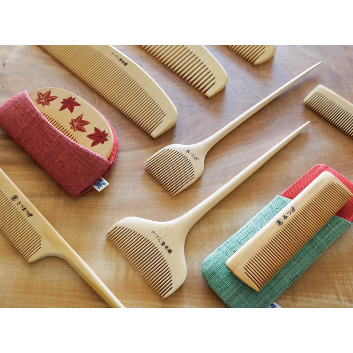 かづら清老舗】つげブラシ 5列 京都 つげ櫛 一覧 | かづら清老舗