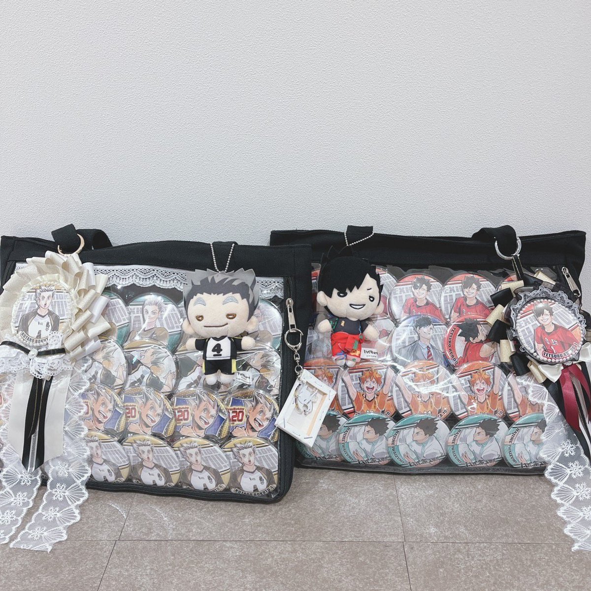 黒尾鉄朗 ハイキュー!! 痛バ 痛バッグ ハイキュー展 第8弾 缶バッジ