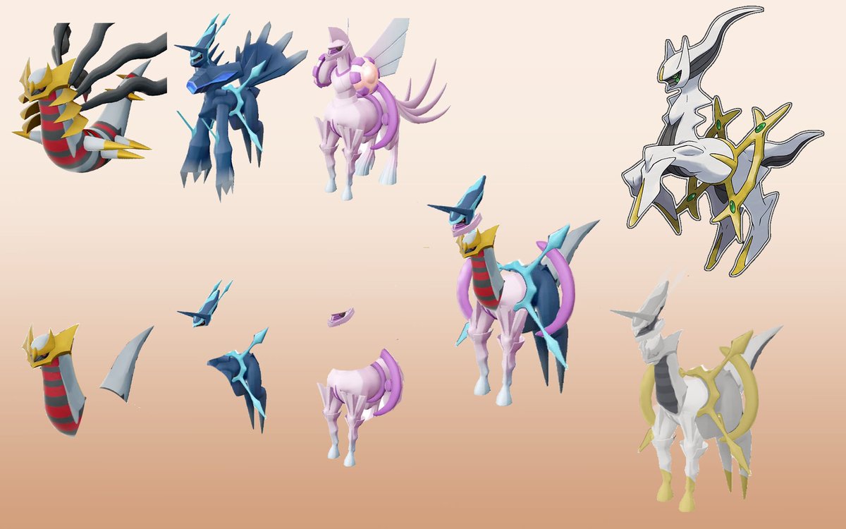 PSA10] ディアルガ パルキア ギラティナ アルセウス UR 4連番 4神