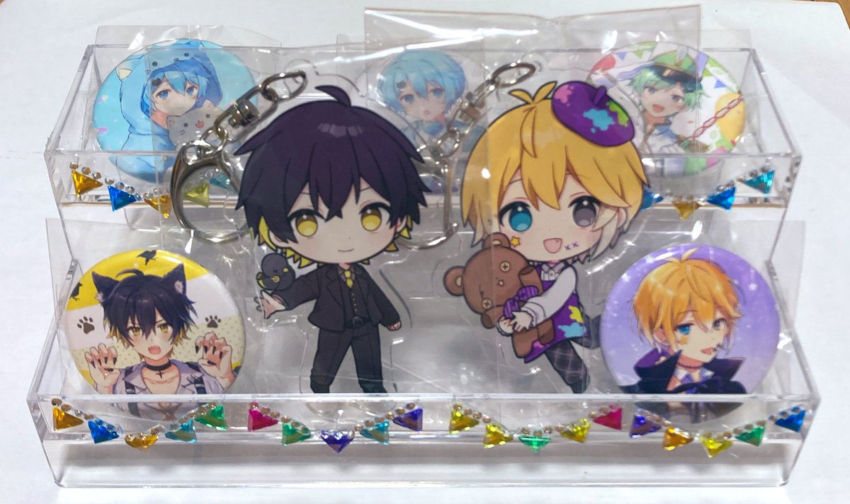 きみゆめ様のグッズ届きましたー🎉今回さつまいも組二人のアクキーと