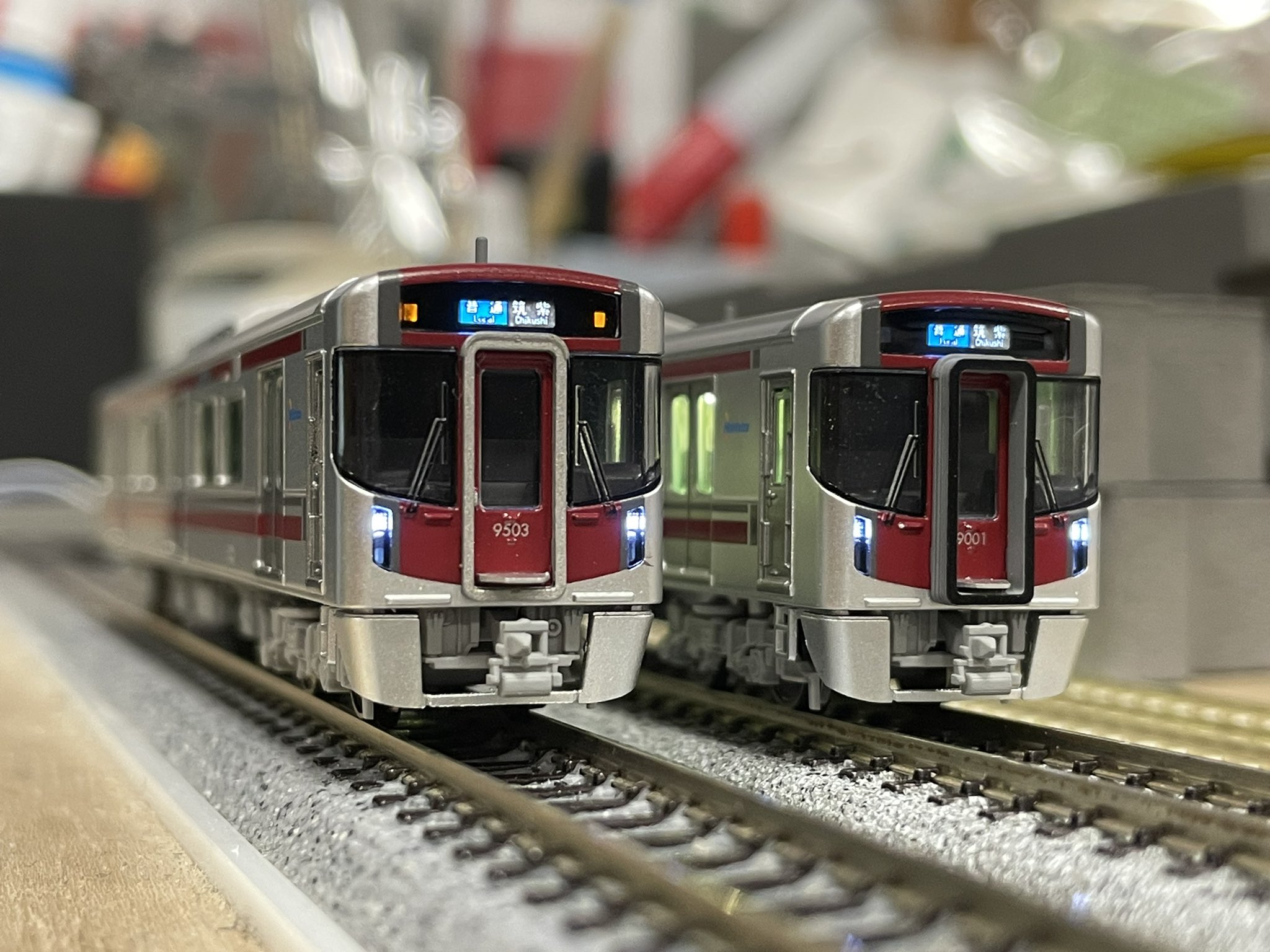 ポポンデッタ 西日本鉄道（西鉄）9000系 7両編成 急行仕様