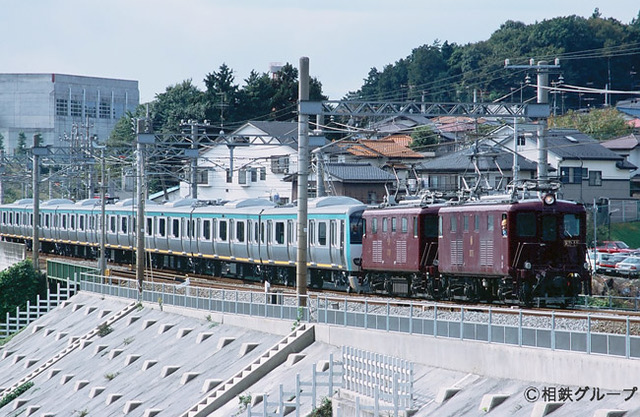 1952(昭和27)年から2007(平成19)年まで活躍したED10形電気機関車