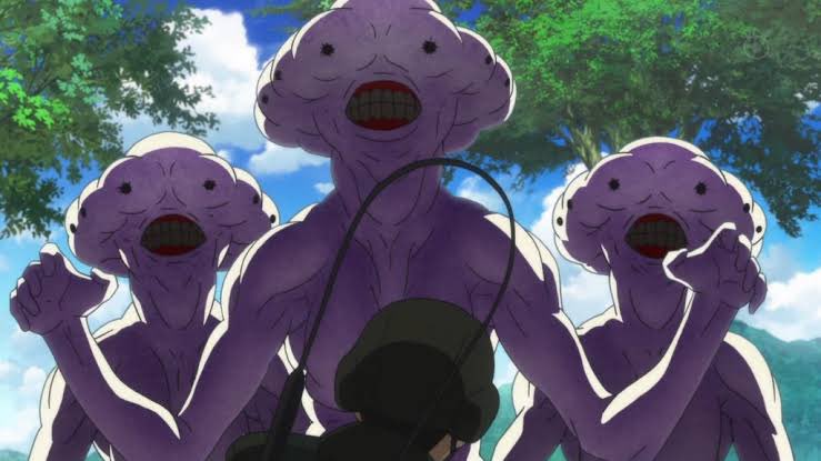 兵士級 最も新しい小型BETA。機動力も耐久力も低く特殊技能もないがが