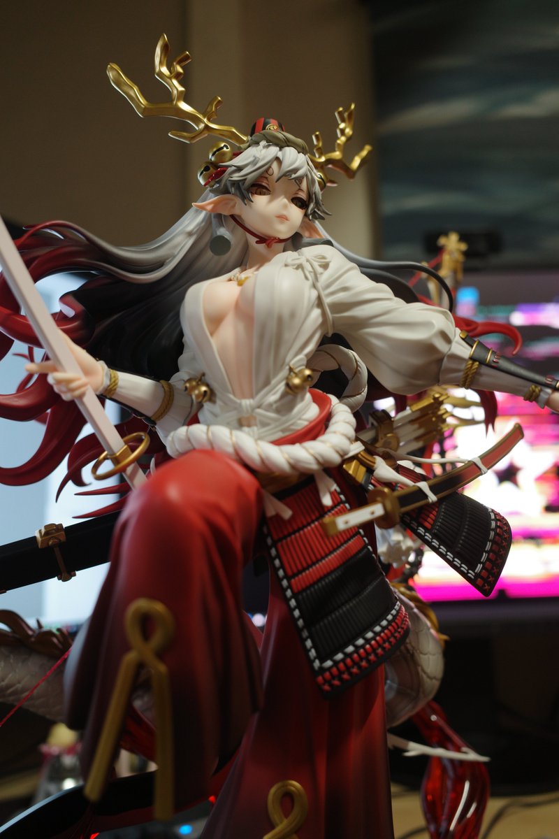 陰陽師 鈴鹿御前 1/4スケールフィギュア。造形が良いって理由だけで