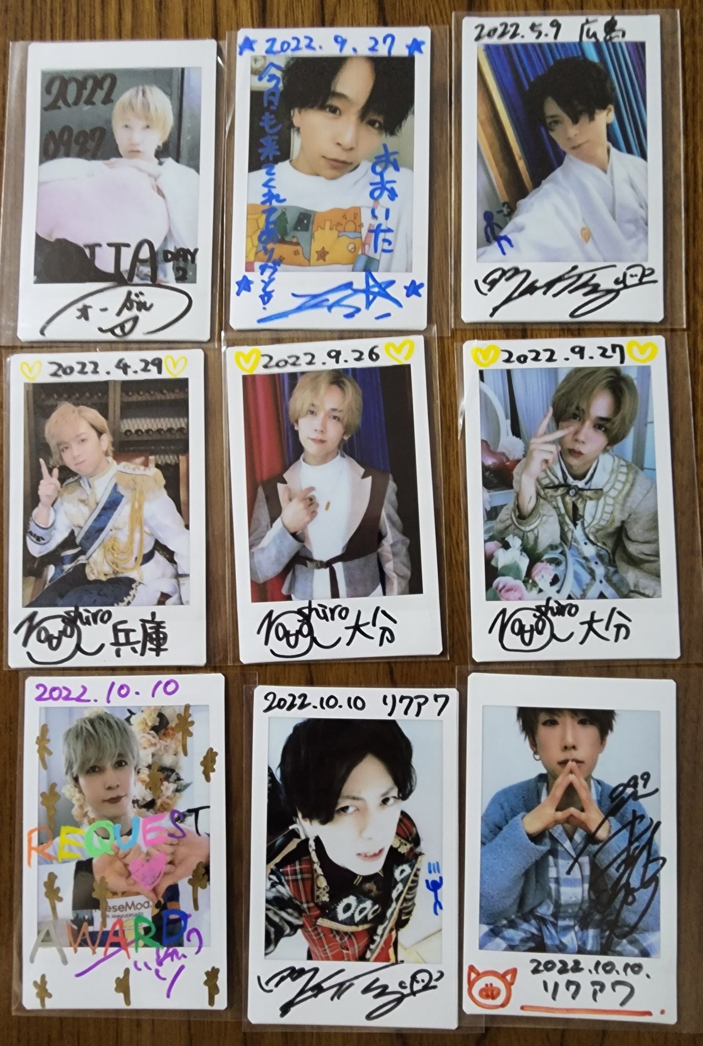 MeseMoa. 白服 落書きチェキ 白服 落書きチェキ めせもあ。 MeseMoa