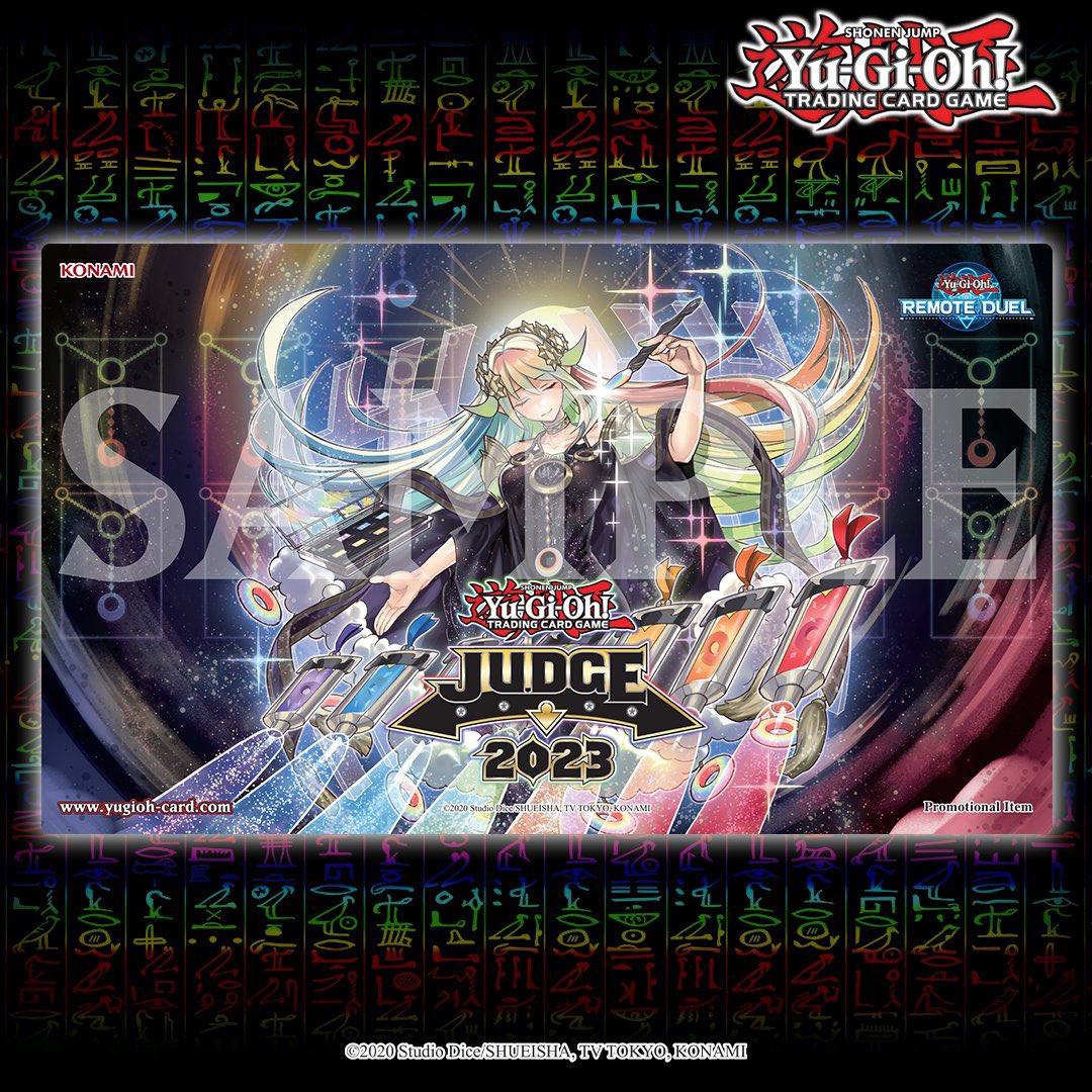 遊戯王 フルール・ド・バロネス プレイマット WCQ JUDGE 2023 プレイ