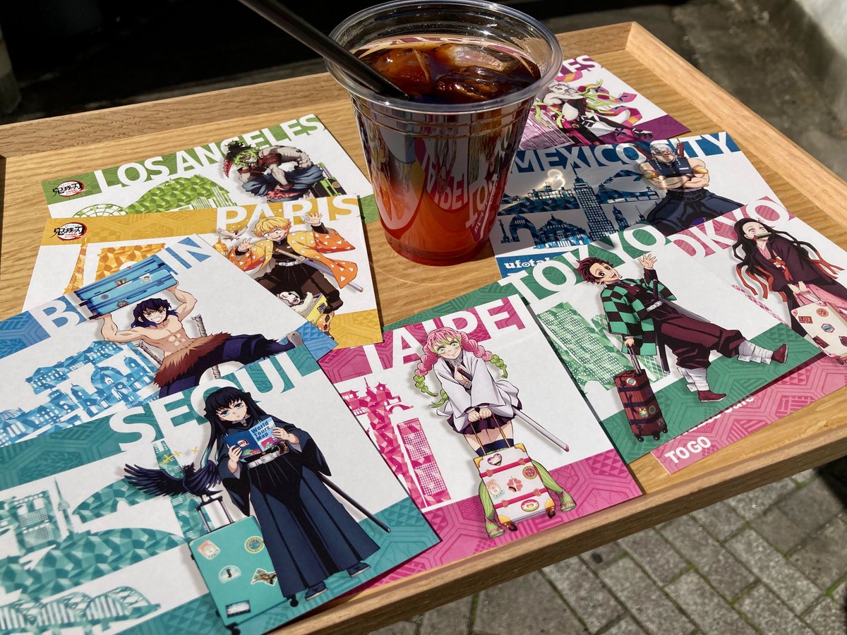 アニメ「鬼滅の刃」コラボカフェ-四国横断出張開催-〉 4日目、徳島市