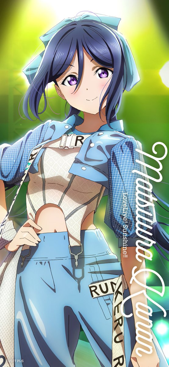 SNS用アイコン＆待ち受け画像配布】 2月10日の松浦果南のお誕生日を