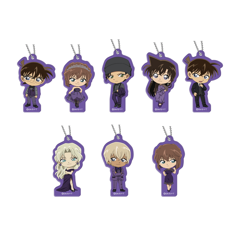 コナンカフェ グッズ紹介／ 【アクリルキーホルダーA・B（それぞれ