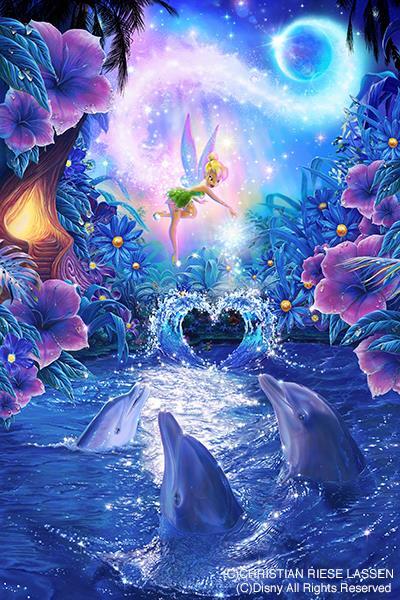 クリスチャン・ラッセン×ティンカーベルのコラボ素敵！ラッセンさんの