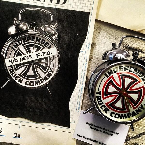 OG #IndependentTrucks alarm clock used for the 