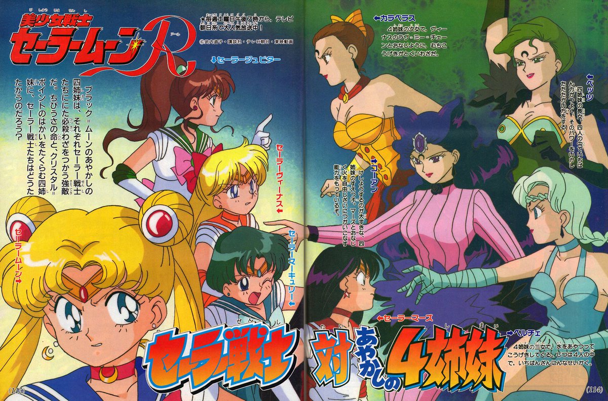 RT @sousai_h: #今日は何の日 1993/3/6「美少女戦士セーラームーンR