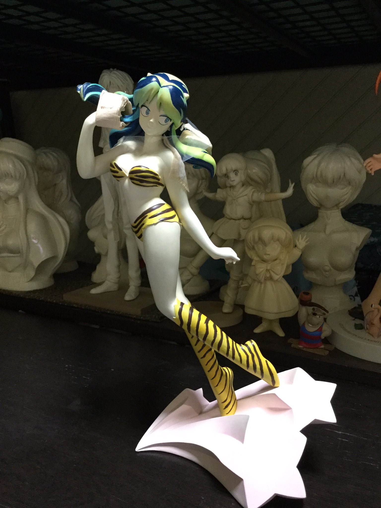 海洋堂 ボーメ原型 うる星やつら ラム ガレージキット WF 海洋堂