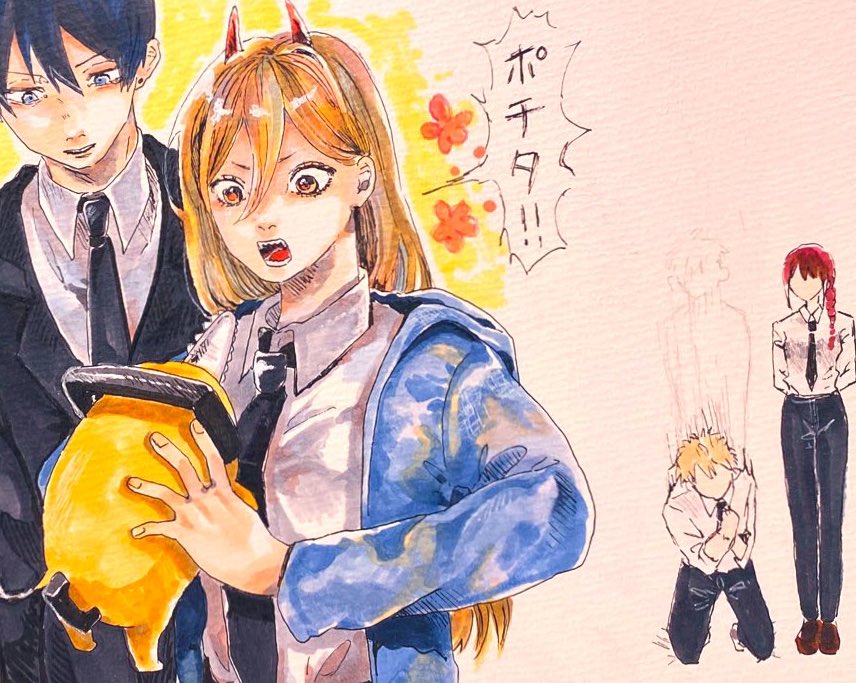 デンジ ,早川アキ ,マキマ(チェンソーマン) ,パワー(チェンソーマン