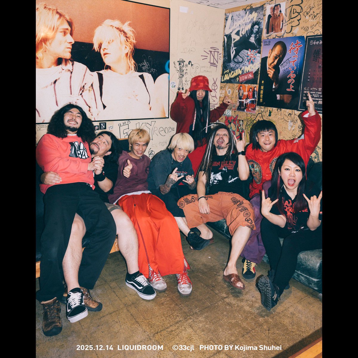 昨日12月14日(日)は東京 LIQUIDROOMで開催された⼗三⽉ presents