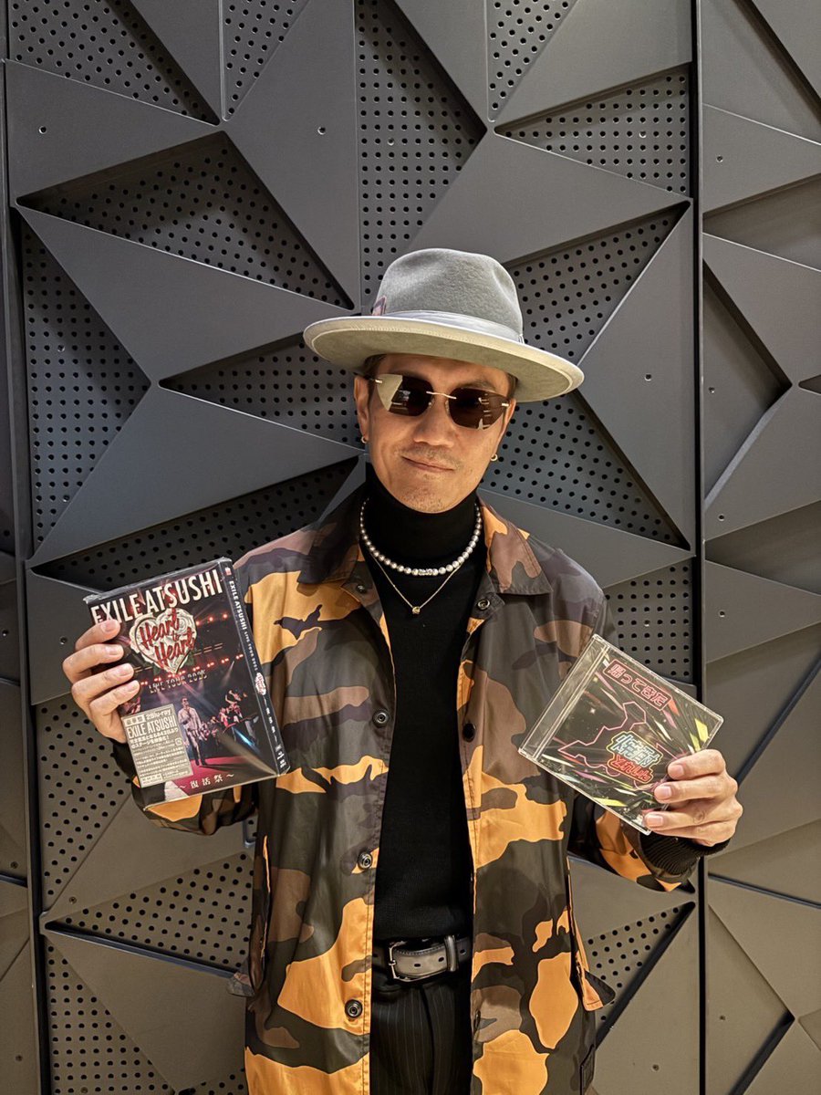 from staff】 いよいよ今週発売🎉 LIVE DVD / Blu-ray 『EXILE ATSUSHI