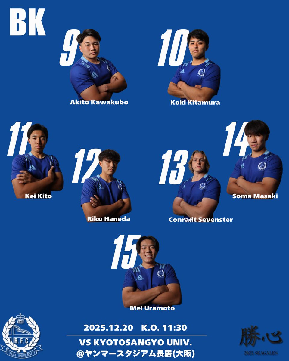 第62回全国大学ラグビーフットボール選手権大会 準々決勝 京都産業大学