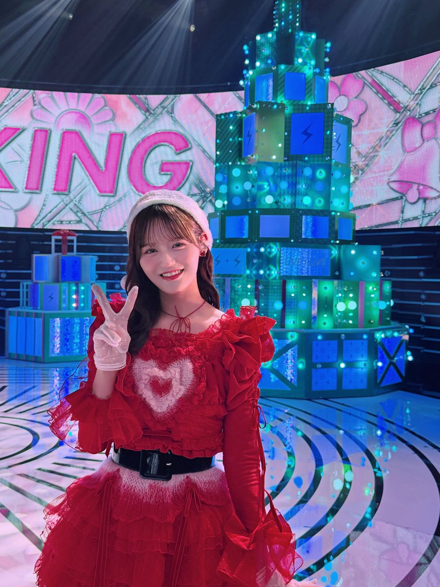 CDTVライブライブ ありがとうございました🤍 め〜っちゃサンタさん！の