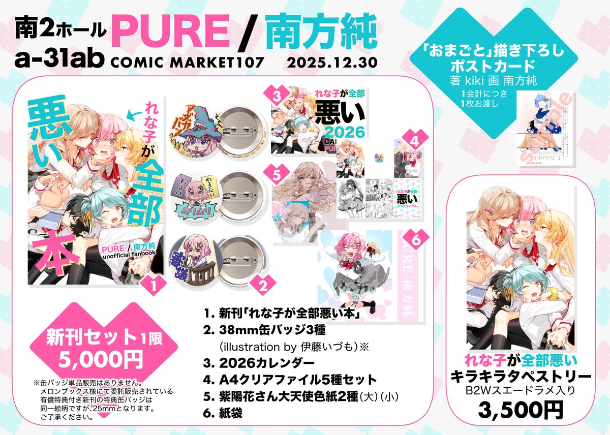 冬コミ ゲストのおしらせ】 南方純先生のわたなれ本にゲスト原稿1pと