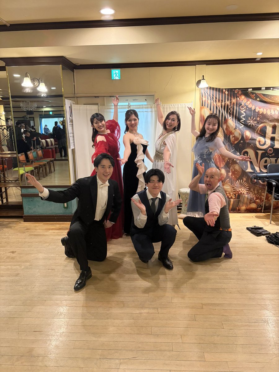 Viva La Vi-DA-Nzaニューイヤーパーティー楽しく終演致しましたー