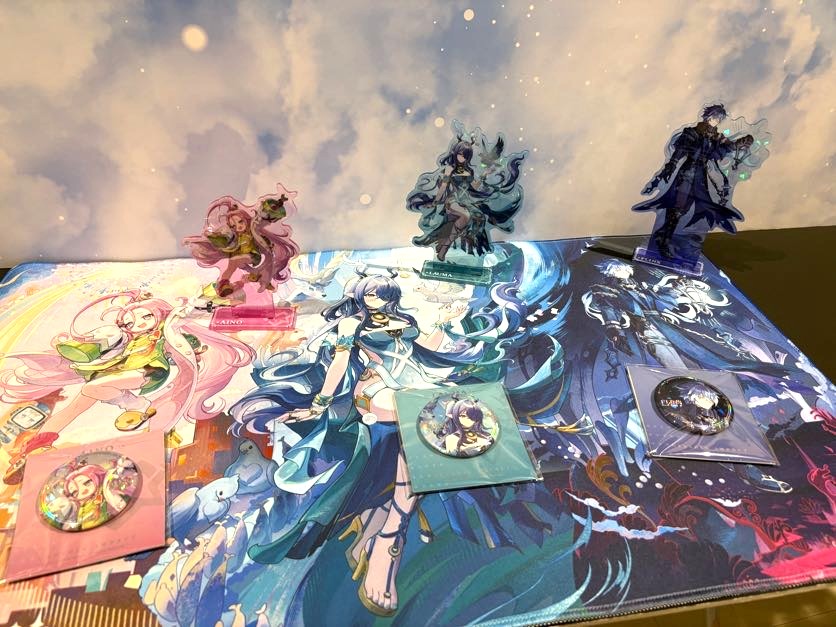 いよいよ本日スタート 「原神」 LunaⅠ記念 未来屋書店フェア開催 ナド