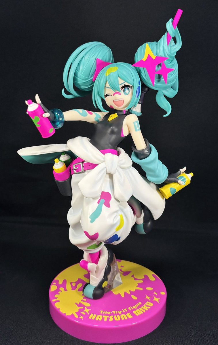 初音ミク Trio-Try-iT フィギュア ペイントガール 結構重みのある