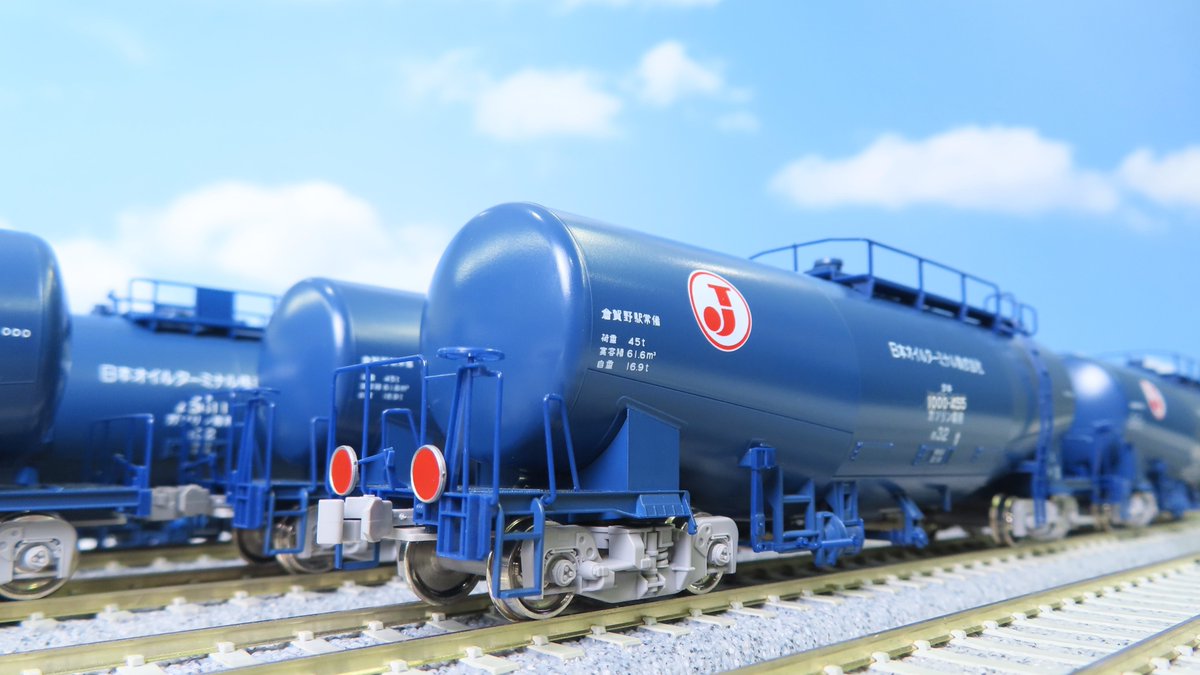 創業時からの青】 (HO)タキ1000 日本オイルターミナル色を再生産。日本