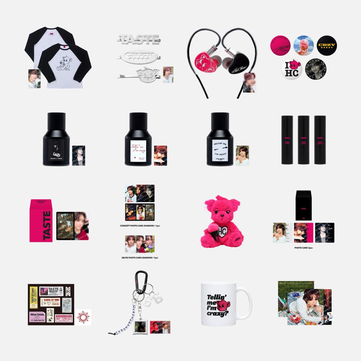 NCT HAECHAN 'TASTE' OFFICIAL MD🐻 アルバムのグッズ Qoo10にて予約