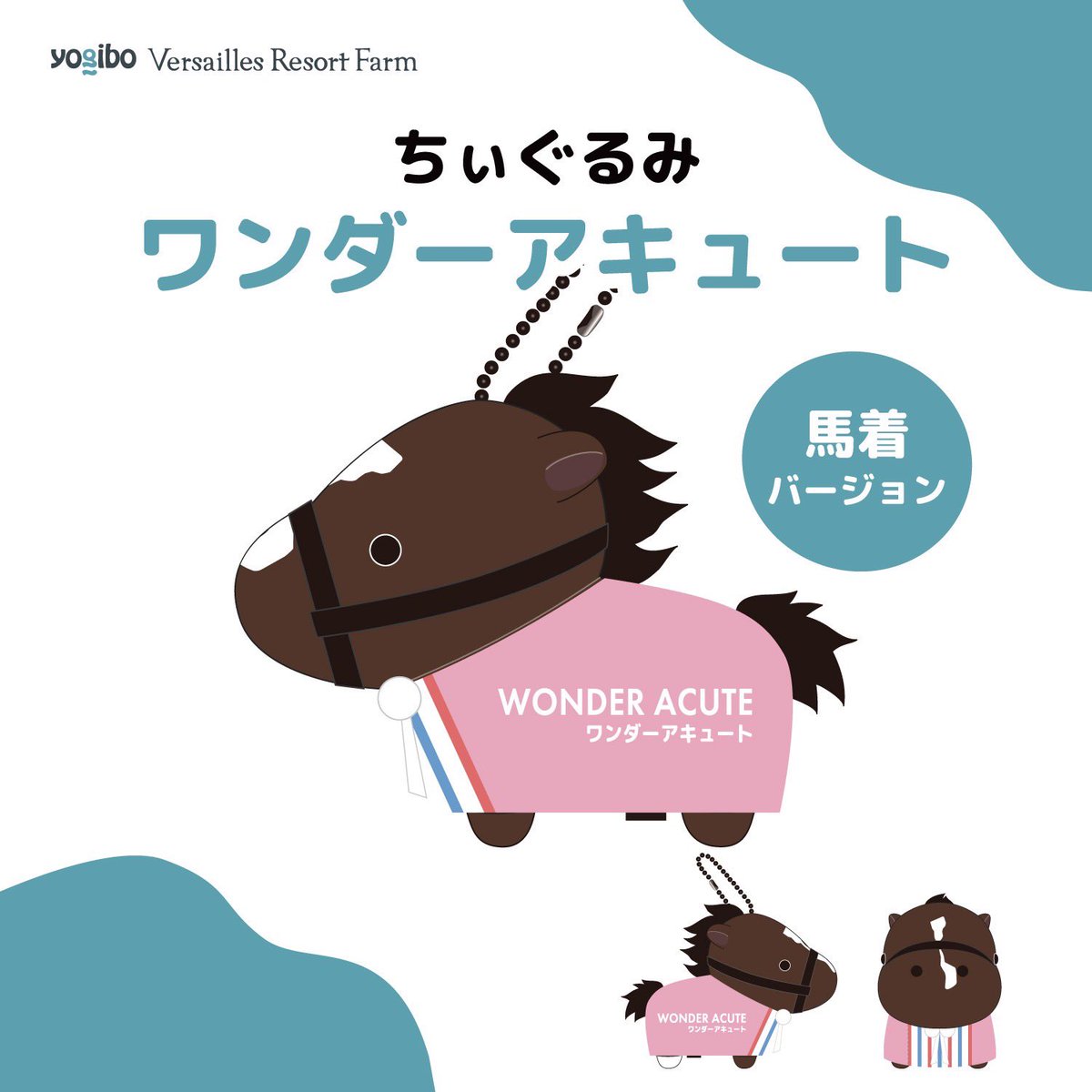 今回のクラウドファンディングでは、限定返礼品として 「ちぃぐるみ 馬