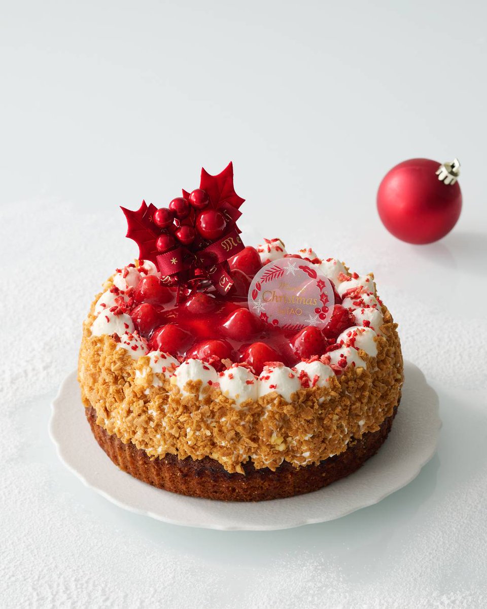 本日より、 ルタオ公式オンラインショップにて 2025年クリスマスケーキ