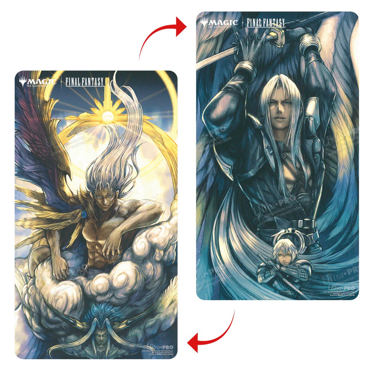 MTG FF セフィロス プレイマット MTG FF セフィロス 限定プレイマット