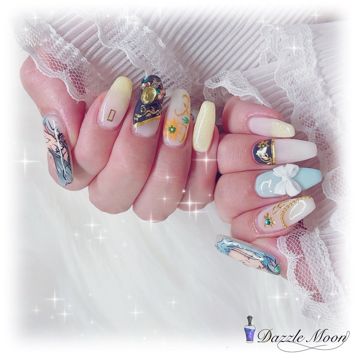 ネイルチップオーダー ジャスミン様 ネイルチップオーダー ジャスミン様